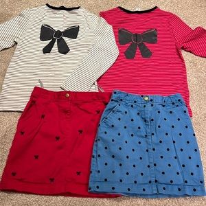 Mix and match skirt sets
